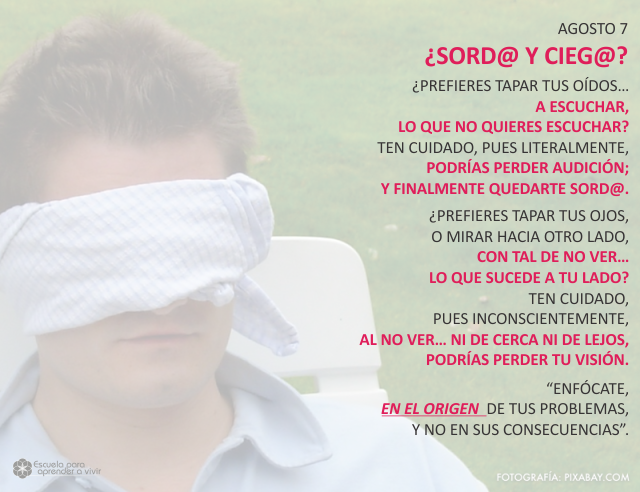 ¿Sord@ y cieg@?